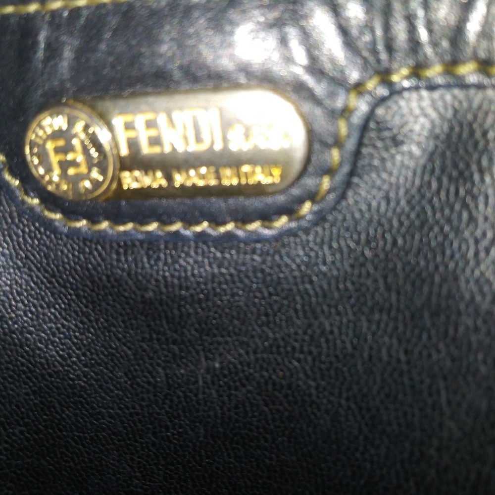 SOLD! Fendi Bucket Bag. Authentic EUC Large! - Picture 5 of 8